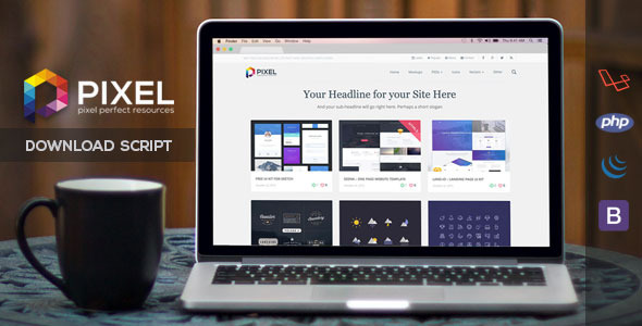 Pixel - Premium Download Script » Premium Scripts, Plugins & Mobile