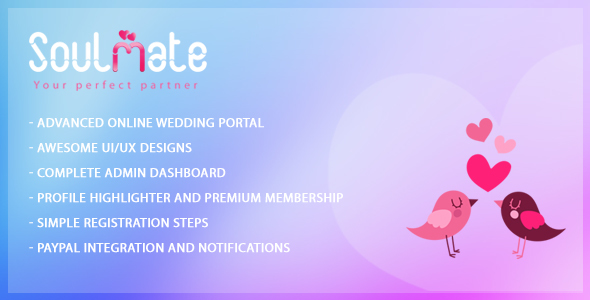 Soulmate - Matrimonial Portal » Premium Scripts, Plugins & Mobile