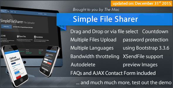 Simple File Sharer v2.25 &raquo; Premium Scripts, Plugins &amp; Mobile