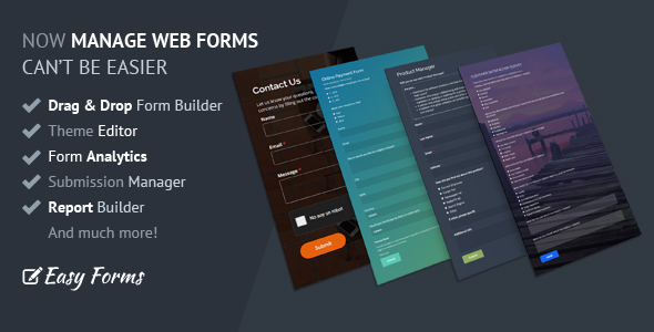 Easy Forms v1.18.4 - Advanced Form Builder and Manager - nulled » Premium Scripts, Plugins & Mobile