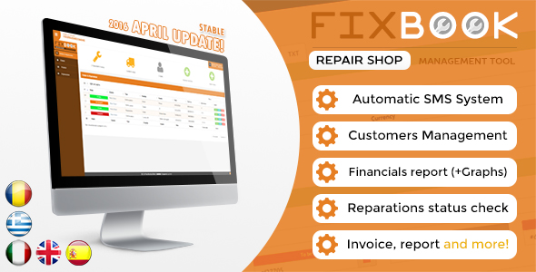 FixBook - Repair Shop Management Tool » Premium Scripts, Plugins & Mobile