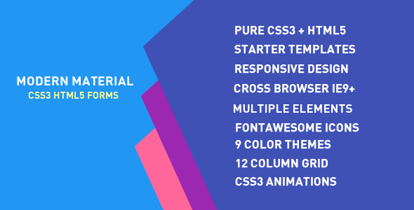 Modern Material Forms » Premium Scripts, Plugins & Mobile