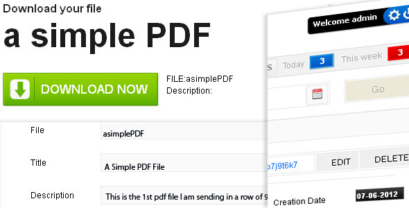 Protected Links - Expiring Download Links » Premium Scripts, Plugins & Mobile
