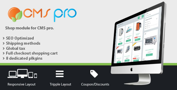 Shop Module for CMS pro » Premium Scripts, Plugins & Mobile