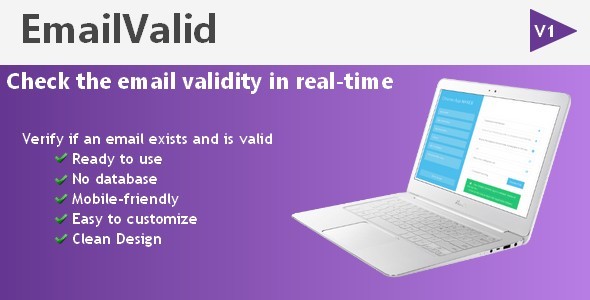 EmailValid - Check an email validity » Premium Scripts, Plugins & Mobile