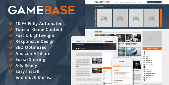 GameBase v1.1 - Video Games Database » Premium Scripts, Plugins & Mobile