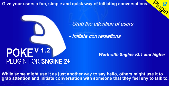 Poke Plugin For Sngine2+ » Premium Scripts, Plugins & Mobile