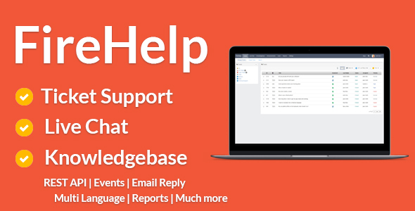 FireHelp v2.0.4 - Tickets, Live Chat and Knowledgebase » Premium Scripts, Plugins & Mobile