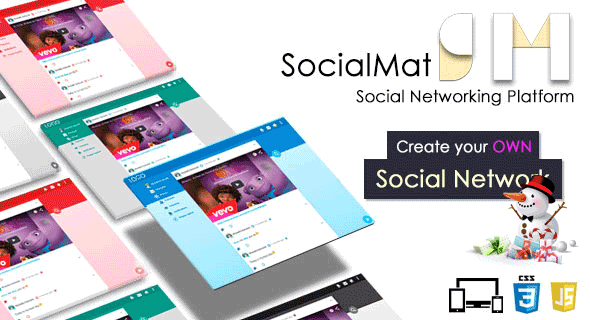 Socialmat v1.6.2 - Social Networking Platform &raquo; Premium Scripts, Plugins &amp; Mobile