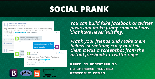 Social Prank v2.6 » Premium Scripts, Plugins & Mobile