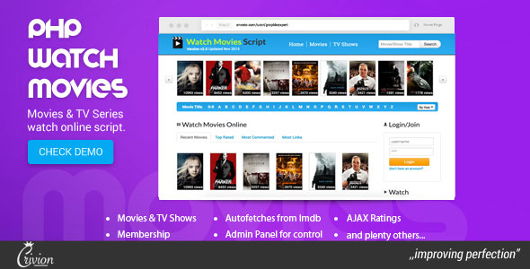 PHP Watch Movies Script » Premium Scripts, Plugins & Mobile