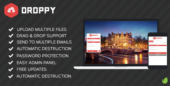 Droppy v1.4.0 - Online file sharing » Premium Scripts, Plugins & Mobile