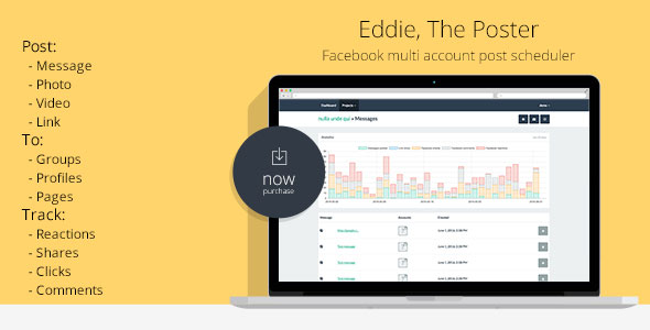Eddie, The Poster | Facebook multi account post scheduler » Premium Scripts, Plugins & Mobile