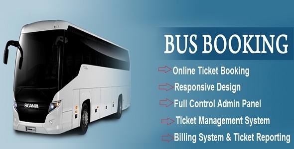 eBus - Online Bus Reservation & Ticket Booking System » Premium Scripts, Plugins & Mobile