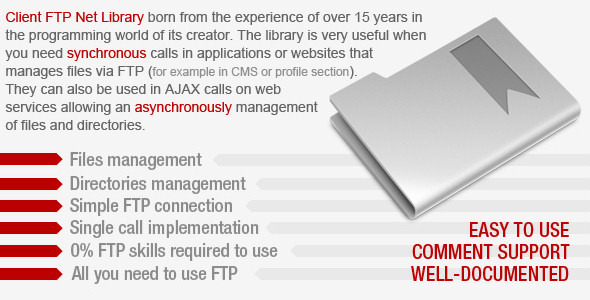 Client FTP Net Library » Premium Scripts, Plugins & Mobile
