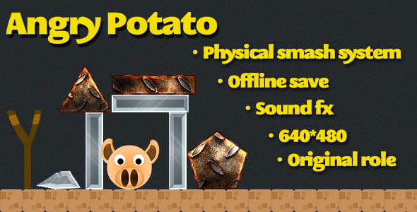 Angry Potato html5 game &raquo; Premium Scripts, Plugins &amp; Mobile