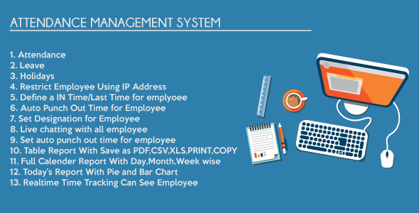 Timesheet Attendance Management System v4.3 » Premium Scripts, Plugins & Mobile