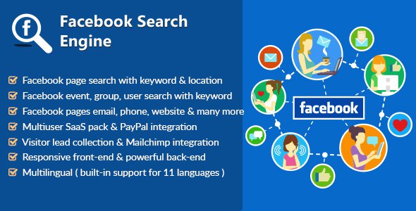 Facebook Search Engine – Lead Collector & SaaS » Premium Scripts, Plugins & Mobile