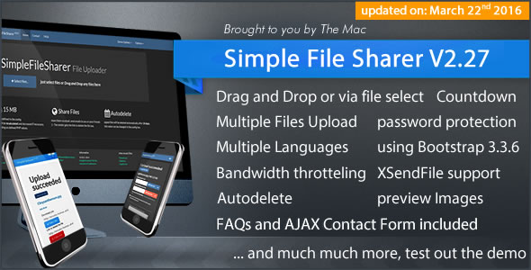 Simple File Sharer v2.27 » Premium Scripts, Plugins & Mobile