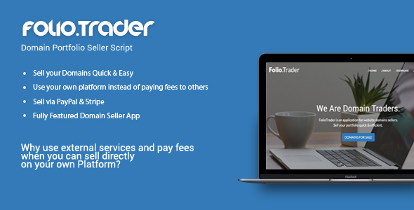 FolioTrader - Domain Portfolio Seller Script » Premium Scripts, Plugins & Mobile
