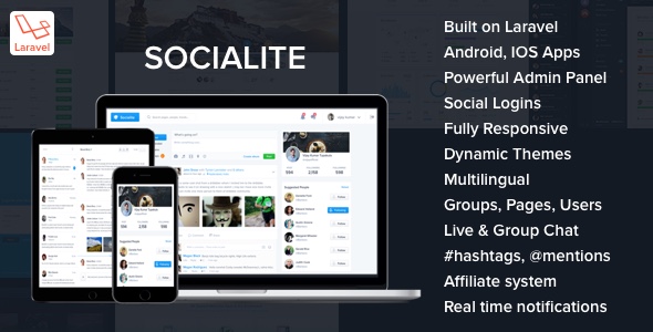 Socialite v1.2 - Laravel Social Network Script » Premium Scripts, Plugins & Mobile