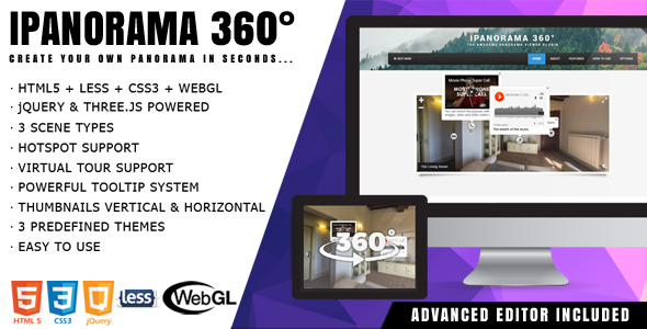 iPanorama 360° - jQuery Virtual Tour with Builder » Premium Scripts, Plugins & Mobile