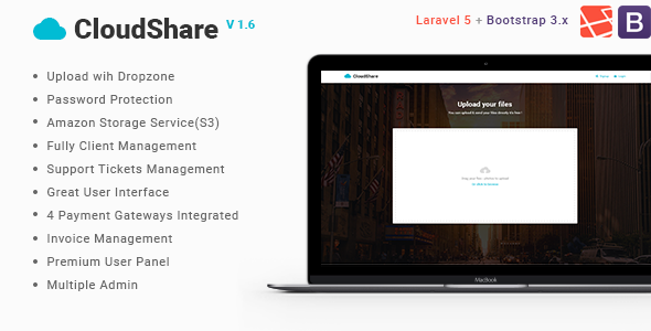 CloudShare v1.6 - Online File Sharing Application &raquo; Premium Scripts, Plugins &amp; Mobile
