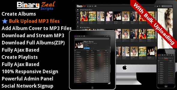 MP3 Gallery Script » Premium Scripts, Plugins & Mobile