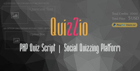 Quizzio - PHP Quiz Website Script | Viral Social Quizzes » Premium Scripts, Plugins & Mobile