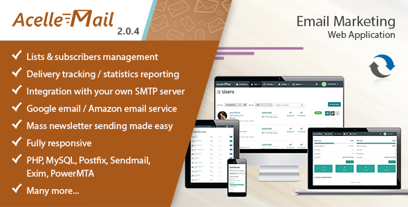 Acelle v2.0.4 - Email Marketing Web Application » Premium Scripts, Plugins & Mobile