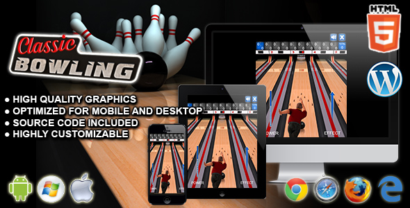 Classic Bowling - HTML5 Sport Game » Premium Scripts, Plugins & Mobile
