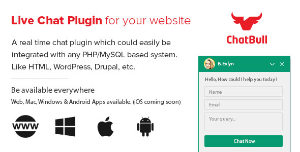 Support Chat - PHP Live Chat with Desktop and Mobile App » Premium Scripts, Plugins & Mobile