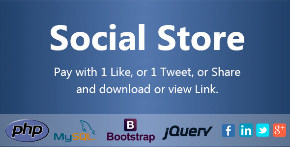 Social Store - Pay with Action in Social Network &raquo; Premium Scripts, Plugins &amp; Mobile