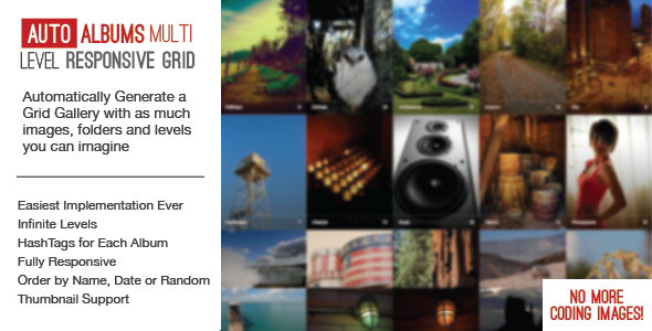 Auto Photo Albums – Multi Level Image Grid &raquo; Premium Scripts, Plugins &amp; Mobile