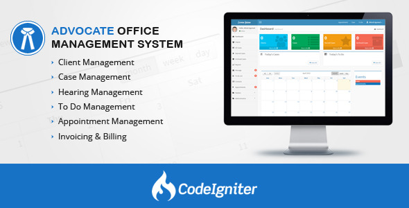 Advocate Office Management System v1.3 &raquo; Premium Scripts, Plugins &amp; Mobile