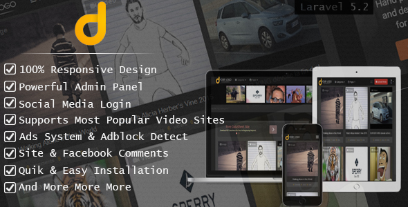 Darky v1.2.1 - Viral Media Sharing Script » Premium Scripts, Plugins & Mobile