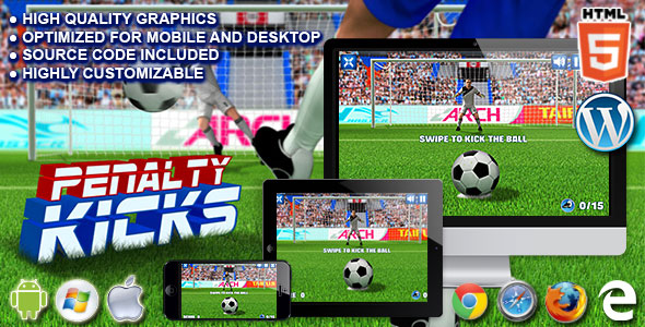 Penalty Kicks - HTML5 Sport Game &raquo; Premium Scripts, Plugins &amp; Mobile