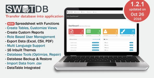 SWOT DB v1.2.1 - Database & Spreadsheet App » Premium Scripts, Plugins & Mobile