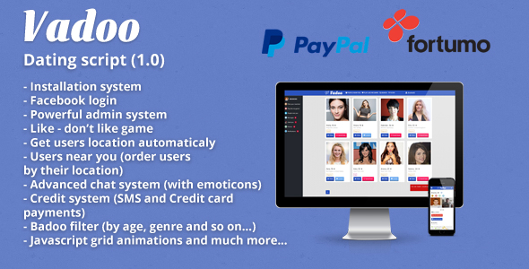 Vadoo - Social network dating script » Premium Scripts, Plugins & Mobile