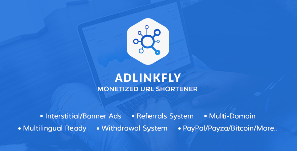 AdLinkFly v3.7.2 - Monetized URL Shortener &raquo; Premium Scripts, Plugins &amp; Mobile