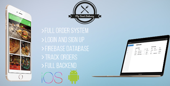 My Food Delivery Full Restaurant Orders With Backend » Premium Scripts, Plugins & Mobile