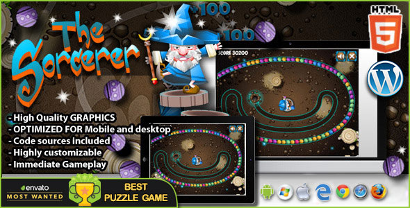 The Sorcerer - HTML5 Game &raquo; Premium Scripts, Plugins &amp; Mobile