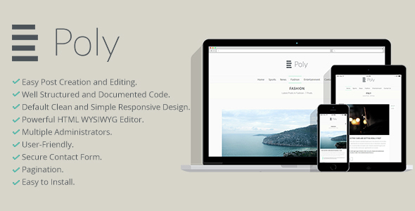 Poly Blogging Platform &raquo; Premium Scripts, Plugins &amp; Mobile