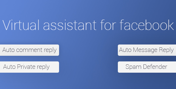 Virtual Assistant For Facebook » Premium Scripts, Plugins & Mobile