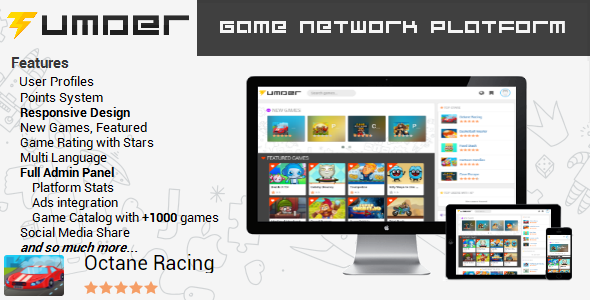 Tumder - An arcade games platform » Premium Scripts, Plugins & Mobile