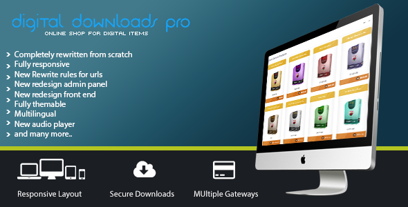 Digital Downloads Pro v3.10 » Premium Scripts, Plugins & Mobile