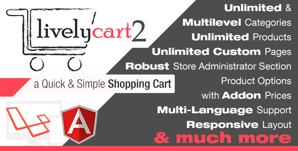 LivelyCart 2 - a Quick and Simple JavaScript PHP Shopping Cart » Premium Scripts, Plugins & Mobile