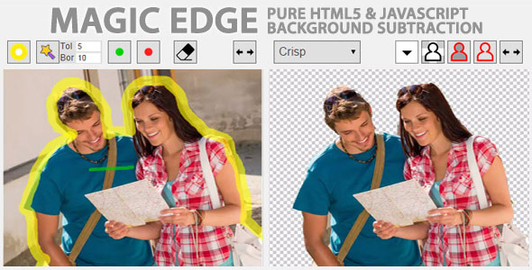 Magic Edge v1.2.0 - Pure JavaScript Background Remover » Premium Scripts, Plugins & Mobile