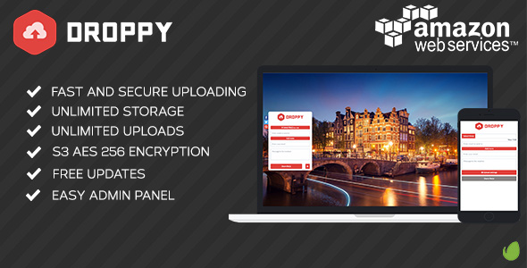 Amazon S3 - Droppy online file sharing » Premium Scripts, Plugins & Mobile