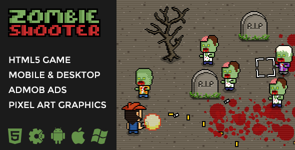 Zombie Shooter - 2D Isometric Action » Premium Scripts, Plugins & Mobile